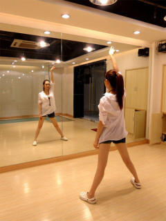 西安银镜定制安装墙面装饰镜舞蹈室跳舞镜