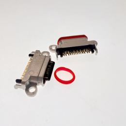 USB连接器type-c防水母座14p沉板0.98