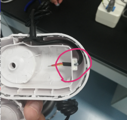 电动牙刷充电器导线孔粘接密封胶