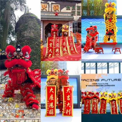 广州舞狮队 开业庆典舞狮表演 专业舞狮子
