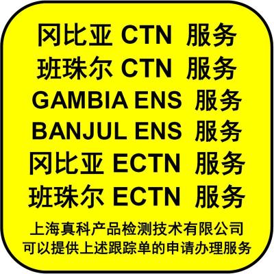 冈比亚CTN跟踪单几天可以办理完