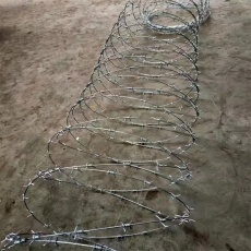 河北电镀锌刺绳厂家供应上海围墙刺网防盗网