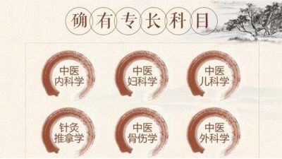 广安中医师承怎么取得证书