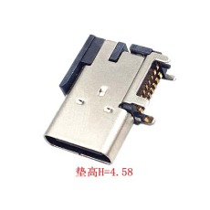 山東TYPE-C母座6P立插型號