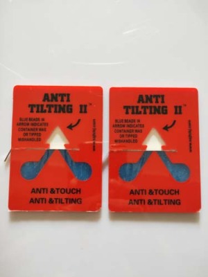 衢州ANTI&TILTING人字型防倾倒警示标贴批量定购电话