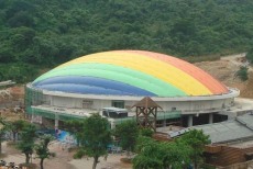 PVDF公交站台张拉膜厂家