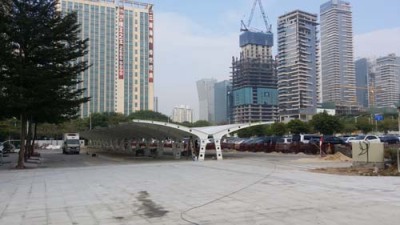 重庆PTFE游泳池膜结构公司