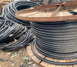 工地電纜回收-建筑工地剩余廢舊電纜線回收