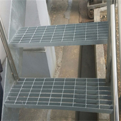 乐博钢格栅板楼梯踏步板污水处理玻璃钢格栅