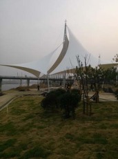 天津PVDF网球场膜结构安装设计