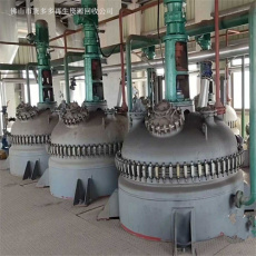 开平回收旧搪瓷反应釜 化厂设备