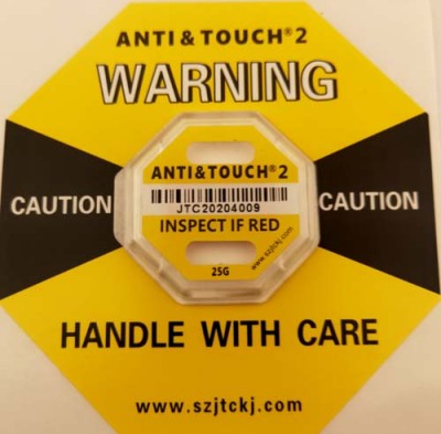 荆州二代国产ANTI&TOUCH75G防震动警示标签工厂
