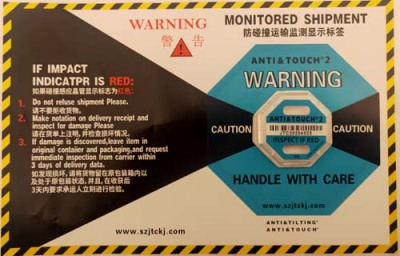 宁德TILTWATCH PLUS物流监控标签整盒包邮