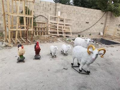 万县景观玻璃钢雕塑厂家供应