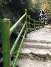 臨高水泥仿木欄桿施工制作