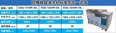 大连模具清洗设备价格多少