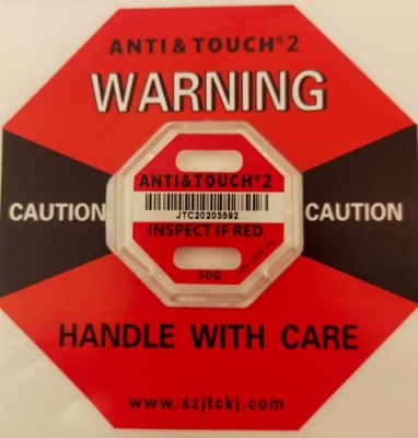 襄阳二代国产ANTI&TOUCH防震动警示标签批量定购电话