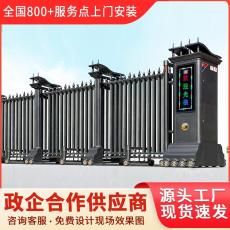 隆尧县电动伸缩门自动大门维修定制