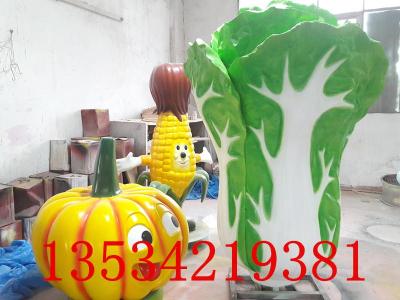 惠州农场入口风水招财大白菜雕塑定制价格