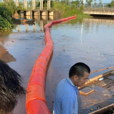 水面漂浮物拦污绳大距离拦漂设施