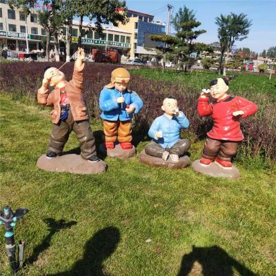 新疆人物玻璃钢雕塑制作公司