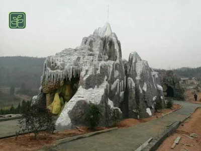 中牟县水泥假山设计施工