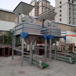 鴿糧定量包裝機(jī)雜糧稱(chēng)重打包機(jī)糧食灌袋機(jī)