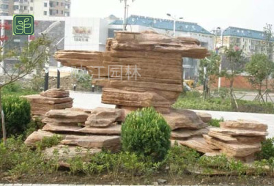 范县水泥假山施工方案