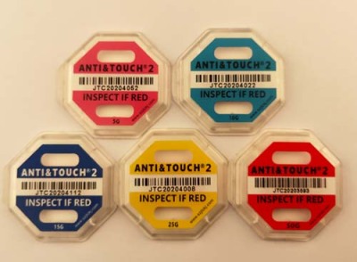 龙岩二代国产ANTI&TOUCH防震动警示标签订购热线