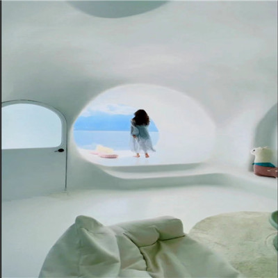 西藏商业空间洞穴风施工