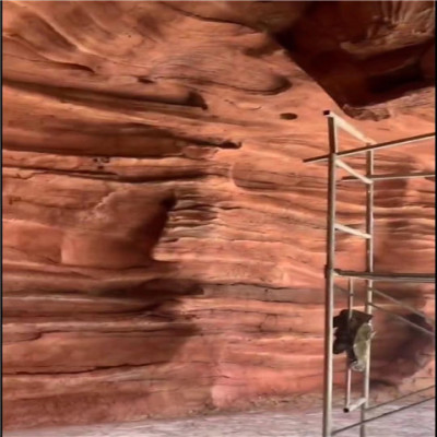 宁夏门头设计洞穴风山洞装修