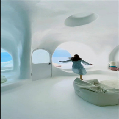 四川网红洞穴风山洞装修