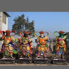 四大天王佛像 佛教四大護法 彌勒佛韋陀神像