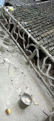 秦皇岛水泥仿树藤栏杆生产厂家