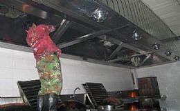 合肥专业油烟净化器清洗 餐饮厨房烟道清洗