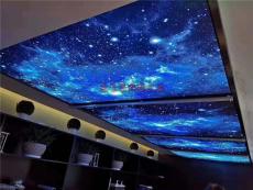 延安软膜天花星空顶高清UV喷画膜吊顶多少钱一平方-高清动感灯箱厂家