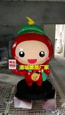 惠州党建红色文化IP卡通吉祥物雕塑定制厂家
