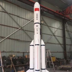 珠海航空科普玻璃钢航天火箭雕塑定制电话