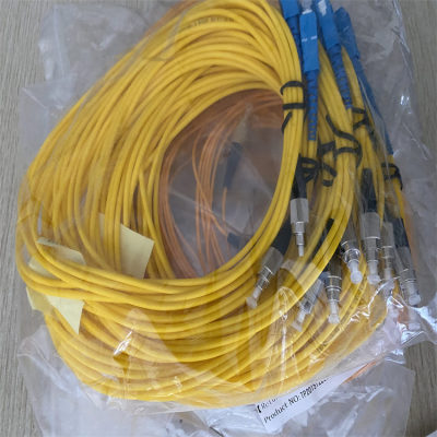 资阳亨通光纤跳线回收整箱单模黄色5米跳线