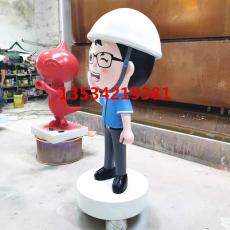 南宁企业ip形象建筑卡通工程师雕塑报价工厂