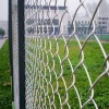 不锈钢丝足球场防护栏煤矿菱形编织网