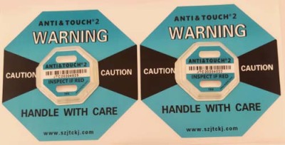 四平二代国产ANTI&TOUCH防震动警示标签批量定购电话