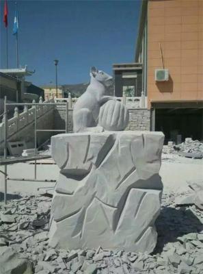 白银动物石雕塑供应厂家