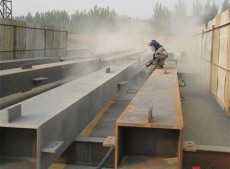 宁波钢结构喷砂除锈工艺