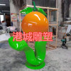 江西南丰蜜桔基地大型蜜桔雕塑标志定制厂家