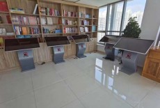 內蒙古展廳展示觸摸一體機效果