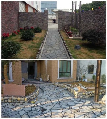 池州不规则石材地砖