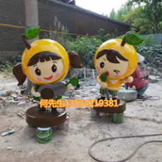 抚州蜜桔种植基地ip卡通雕塑定制出厂价