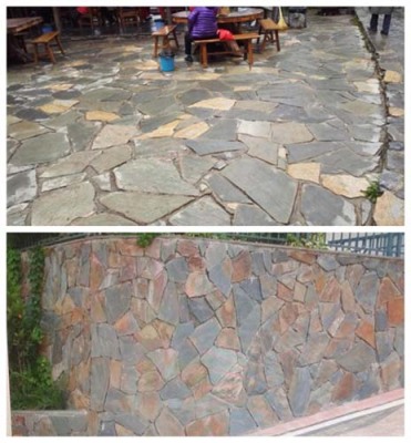 南沙群岛不规则石材地砖