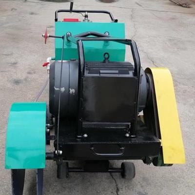 混凝土路面刻槽機手推式柴油牛場用開槽機